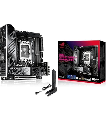 Amazon | ASUS ROG Strix Z690-I Gaming mini-ITX マザーボード - WiFi